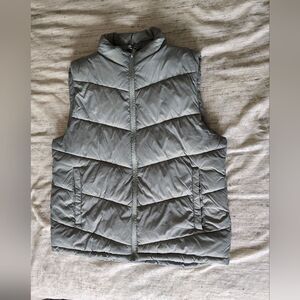 Mint Green Quilted Puffer Vest